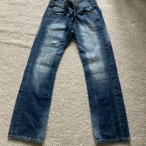 American Eagle Outfitters Dark Blue Straight Jeans